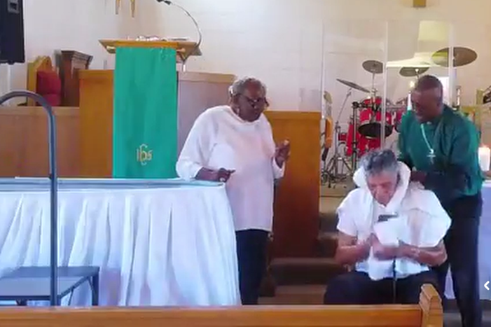 Baptisms and Rededications at Wesley Church of Hope UMC