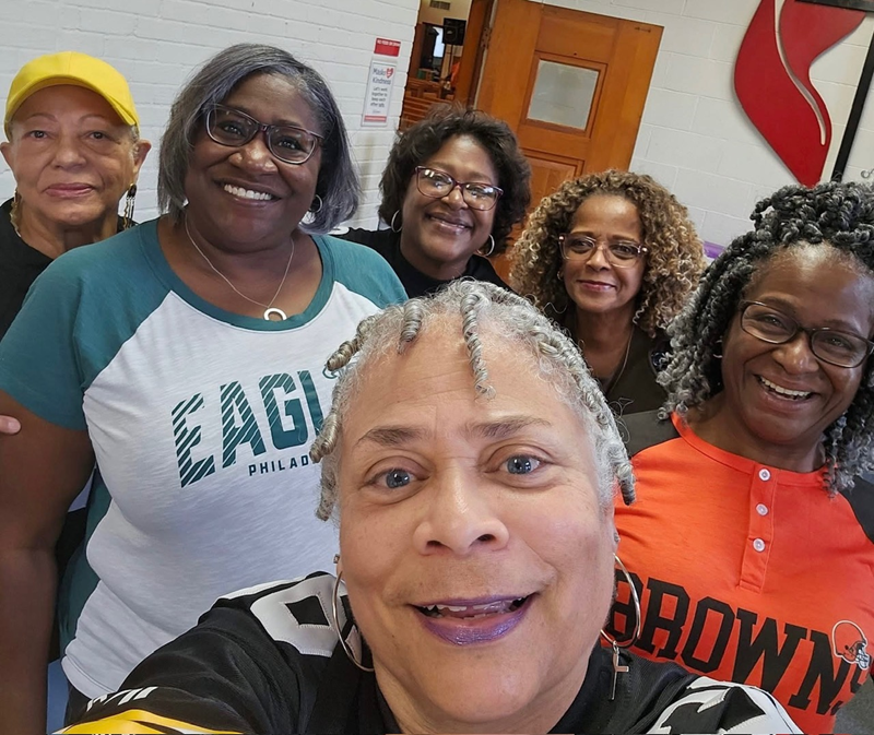 Friendly fellowship at Wesley Church of Hope